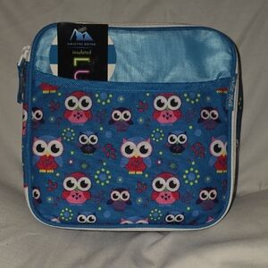 Arctic Zone Kids Owl Lunch Bag With Accessories